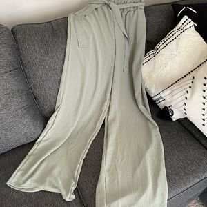 Pink lily wide leg pant
